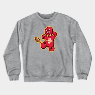 Kansas City Chiefs Gingerbread Man Crewneck Sweatshirt